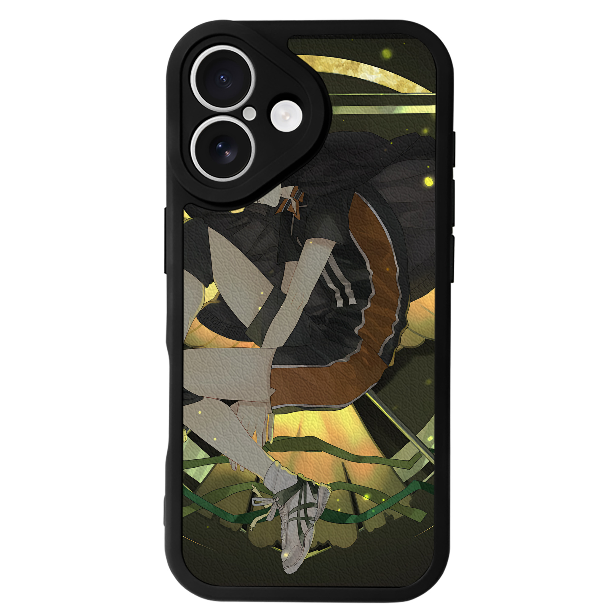 （画像用） ハイキュー!! Haikyu!! 【iPhone 16シリーズ対応】シリコンスマホケース（レザー調） 材質：シリコン